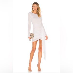 Bailey / 44 From REVOLVE White Wrap Front, Side Sash, Mini Dress. Size S.  NWT
